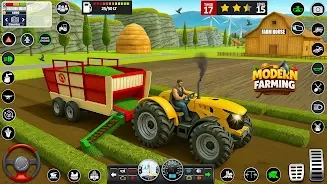 Big Farming Tractor Game 3D screenshot