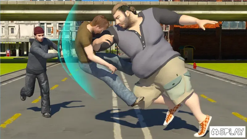 Big Man 3D: Fighting Games 2.5 screenshot 4