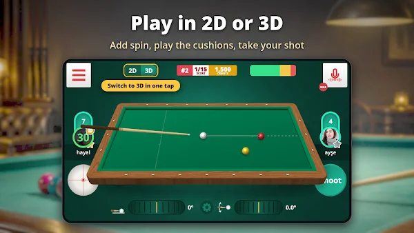 Billiards Online screenshot
