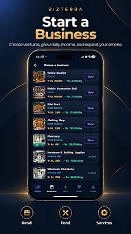 Bizterra: Business Tycoon screenshot