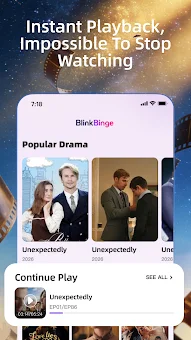 BlinkBinge screenshot