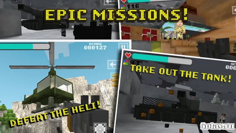 Block Gun 3D: Ghost Ops screenshot 2