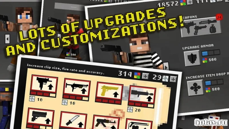 Block Gun 3D: Ghost Ops screenshot 3