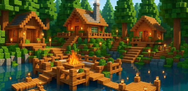 Block Land 3D: Craft & Build screenshot