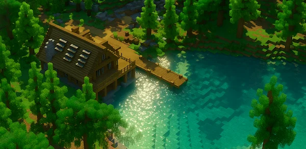 Block Land 3D: Craft & Build screenshot