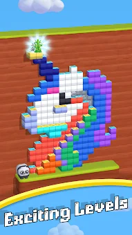 Block Step: Pull Puzzle screenshot