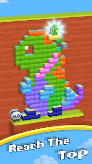 Block Step: Pull Puzzle screenshot