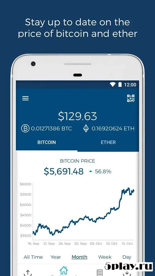 Blockchain Wallet. Bitcoin, Bitcoin Cash, Ethereum screenshot 1
