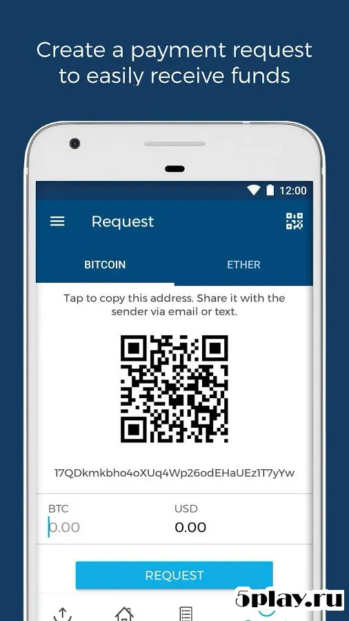 Blockchain Wallet. Bitcoin, Bitcoin Cash, Ethereum screenshot 4