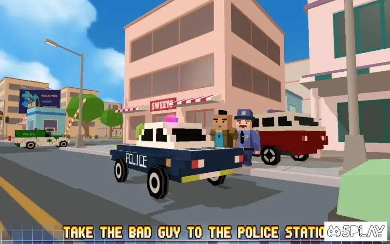 Blocky City: Ultimate Police screenshot 1