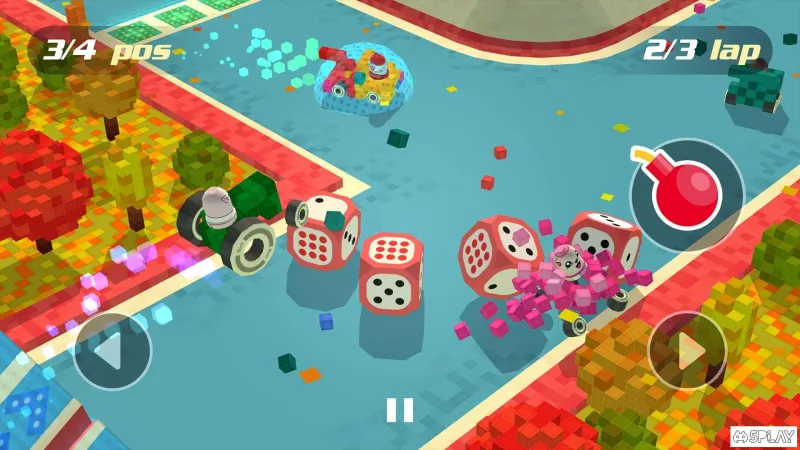 Blocky Racing screenshot 1