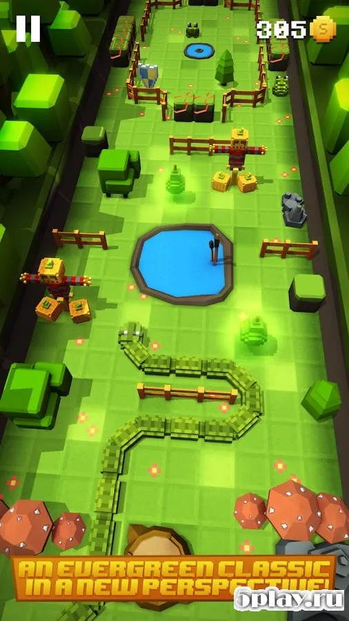Blocky Snakes screenshot 1