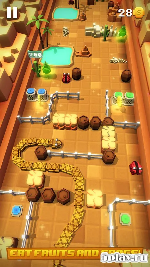 Blocky Snakes screenshot 2