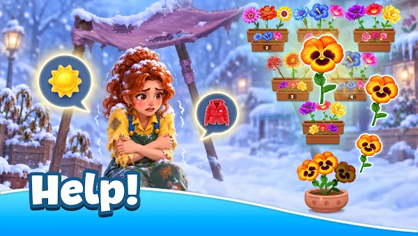 Bloomscapes: Blossom Match 3D screenshot