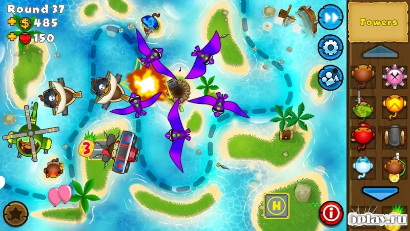 Bloons TD 5 screenshot 1