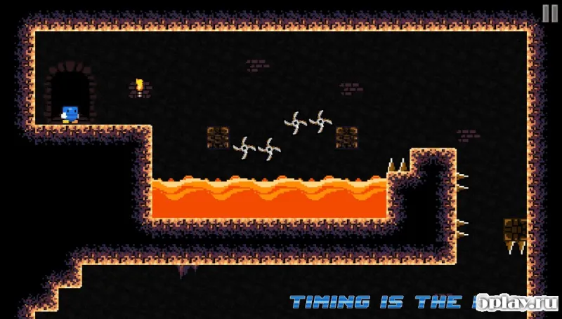 Blu Escape - Hardcore Platformer screenshot 3