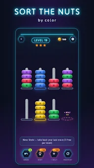 Bolt Garage: Nut Sort Puzzle screenshot