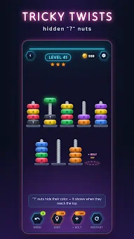Bolt Garage: Nut Sort Puzzle screenshot