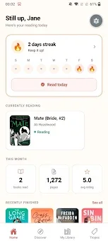 Booksta: Book & Trope Tracker screenshot