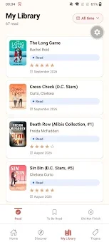 Booksta: Book & Trope Tracker screenshot