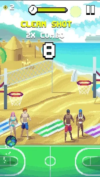 Bouncy Hoops screenshot 1