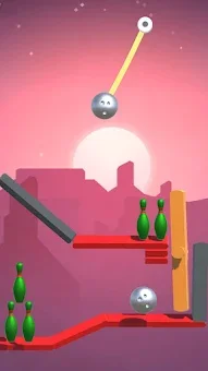 Bowling Drop Puzzle screenshot