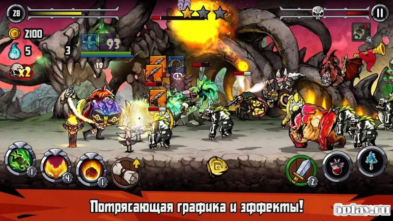 Bravium - Hero Defense RPG screenshot 2