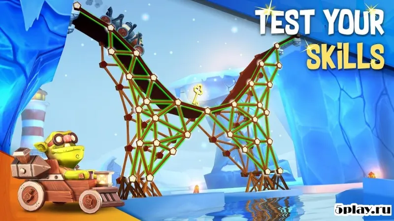 Bridge Builder Adventure screenshot 1