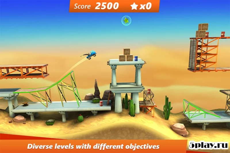 Bridge Constructor Stunts screenshot 4