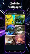 Bubble Wallpaper screenshot