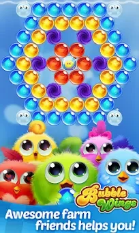 Bubble Wings: bubble shooter screenshot