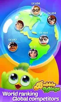 Bubble Wings: bubble shooter screenshot