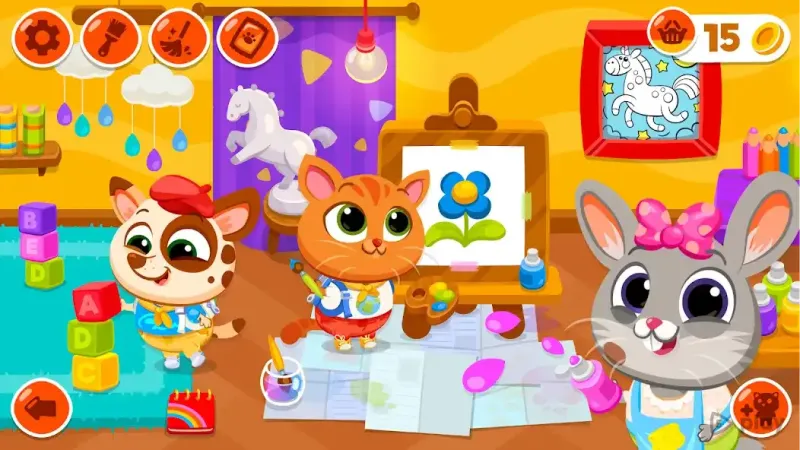 Bubbu School — милые животные 1.42 screenshot 3