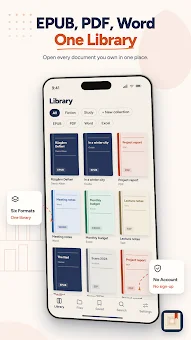 Bunko: EPUB, PDF & Word Reader screenshot