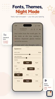 Bunko: EPUB, PDF & Word Reader screenshot