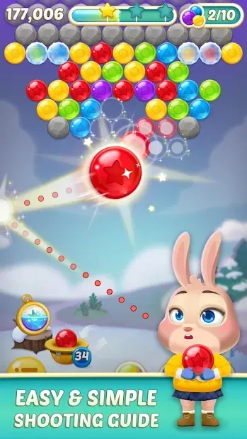 Bunny Pop 2: Beat the Wolf screenshot 1