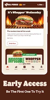Burger King screenshot