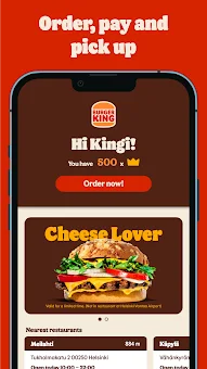 Burger King Finland screenshot