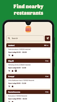 Burger King Finland screenshot
