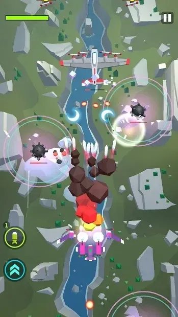 Burning Sky: Aircraft Combat 3D v1.2.1 screenshot 1