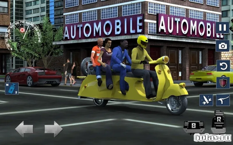 Bus Bike parking & Driving Dead Zombies Rescue 3D 2.2 screenshot 1
