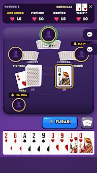 Cacheta Brasil: Pife Online screenshot