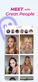 Cafe - Live video chat screenshot