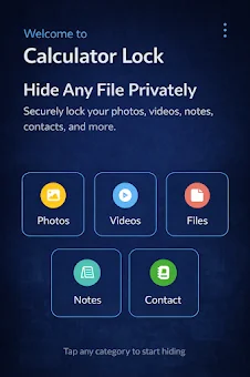 Calculator Hide Photo Video screenshot