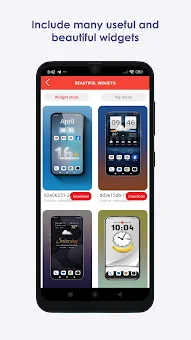 CalendarDC: reminder, widgets screenshot