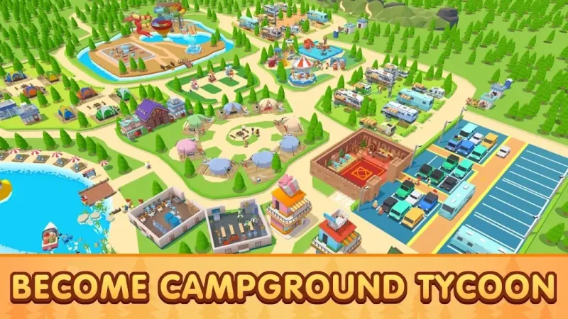 Camping Tycoon 1.6.22 screenshot 2