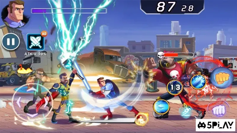 Captain Revenge - Fight Superheroes 1.0.4.1 screenshot 1