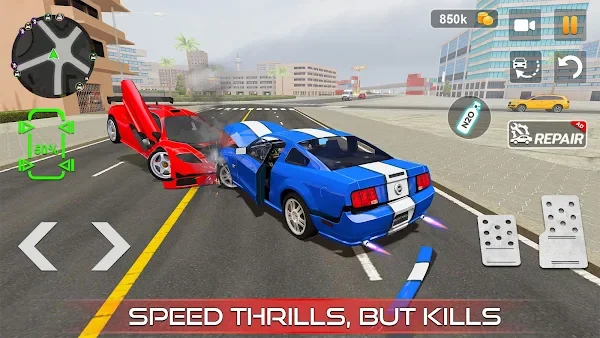 Car Crash Driving Simulator 3D screenshot