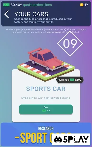 Car Industry Tycoon - Idle Car Factory Simulator 1.6.6 screenshot 3