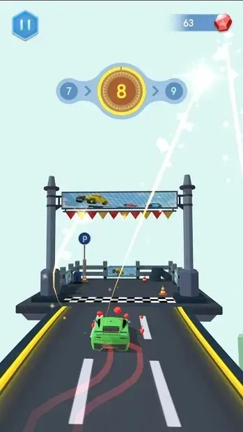 Car Road - Free 3D Car Driving Trip 1.102 screenshot 3
